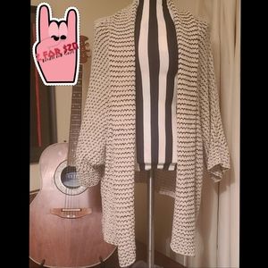 Zara Knit Wrap Sweater